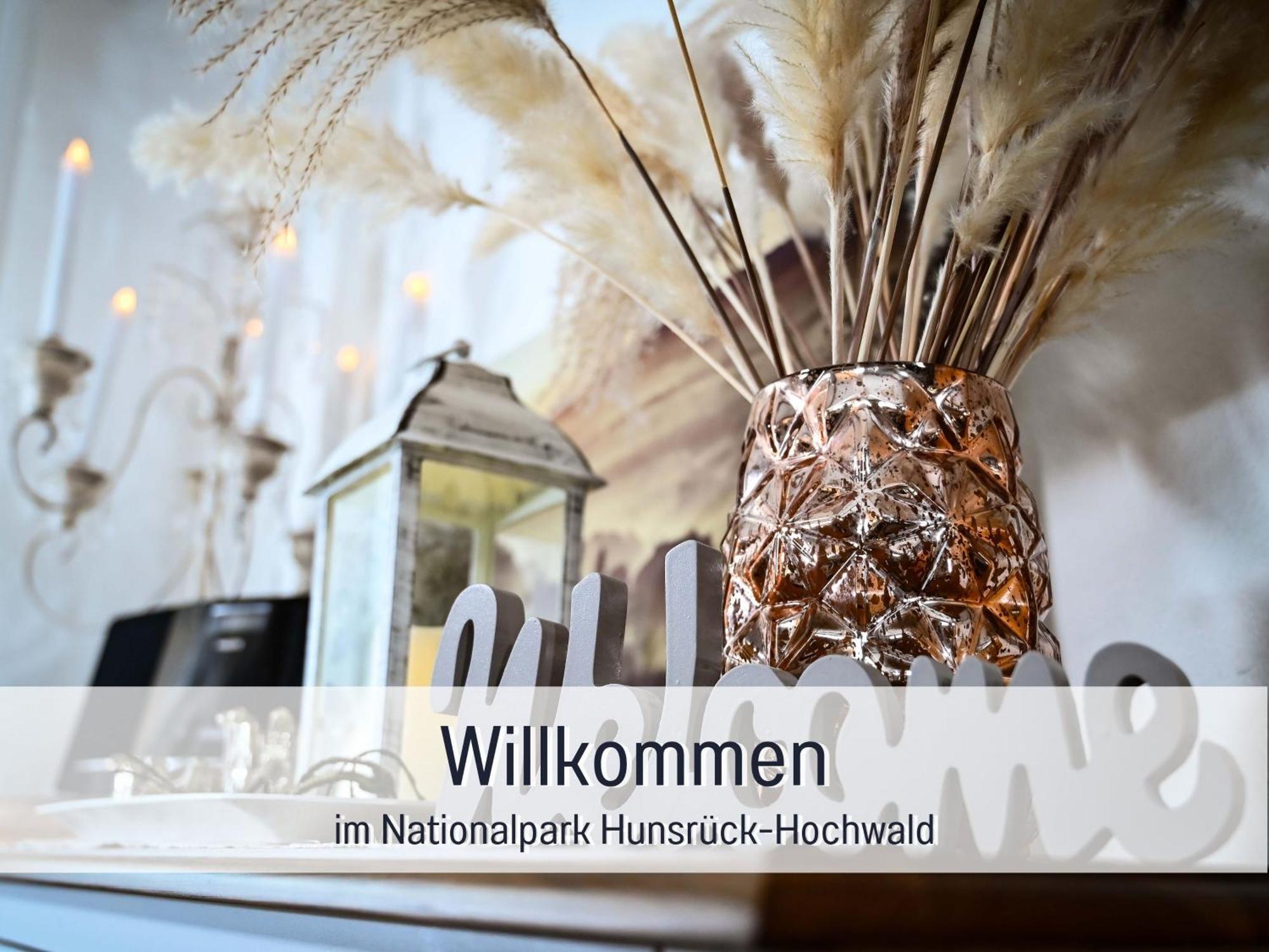 4 Sterne Ferienhaus "Zum Weiher" Allenbach エクステリア 写真